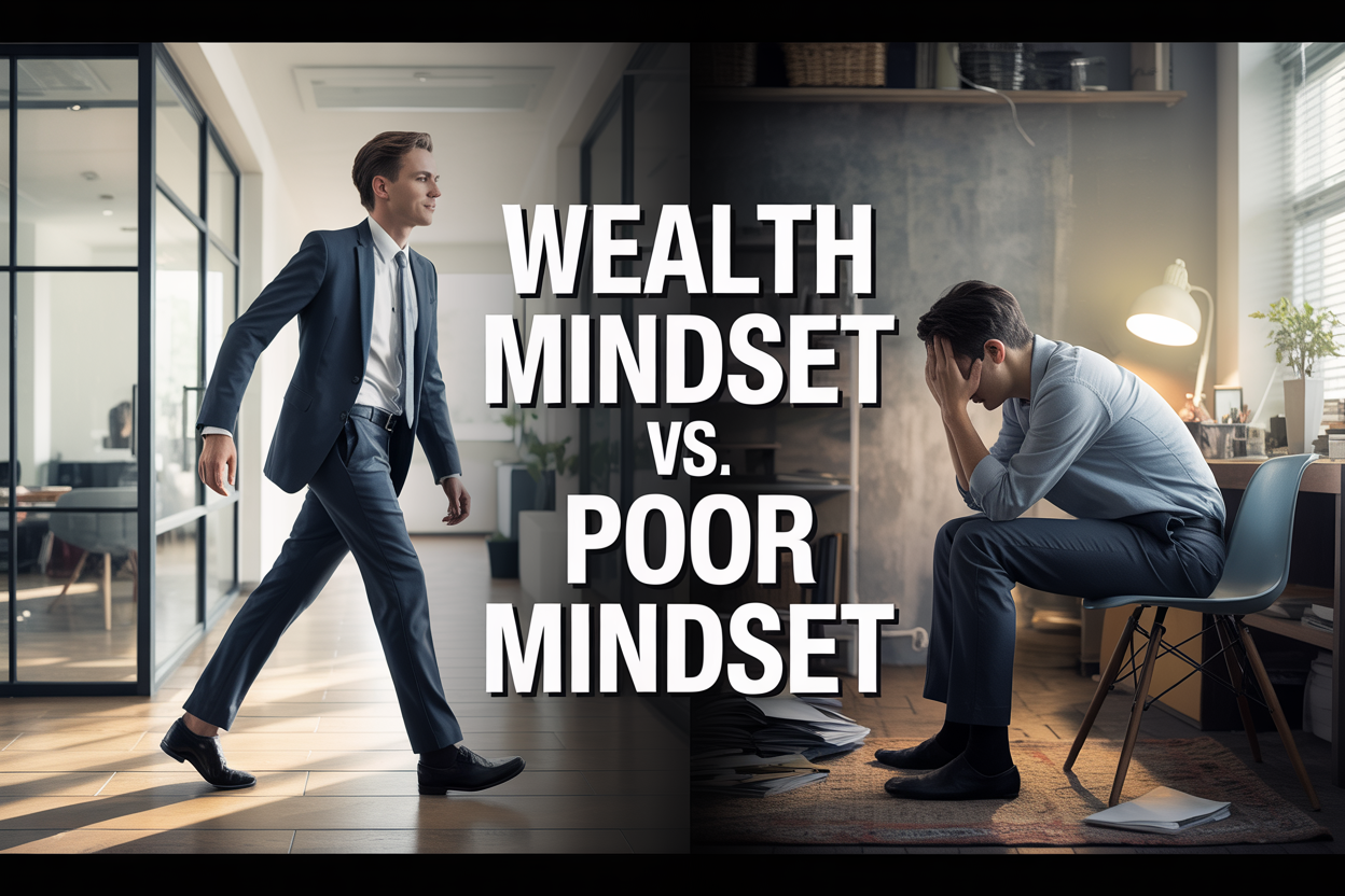 5 Habits of Unsuccessful People: A Wealth Mindset vs. A Poor Mindset