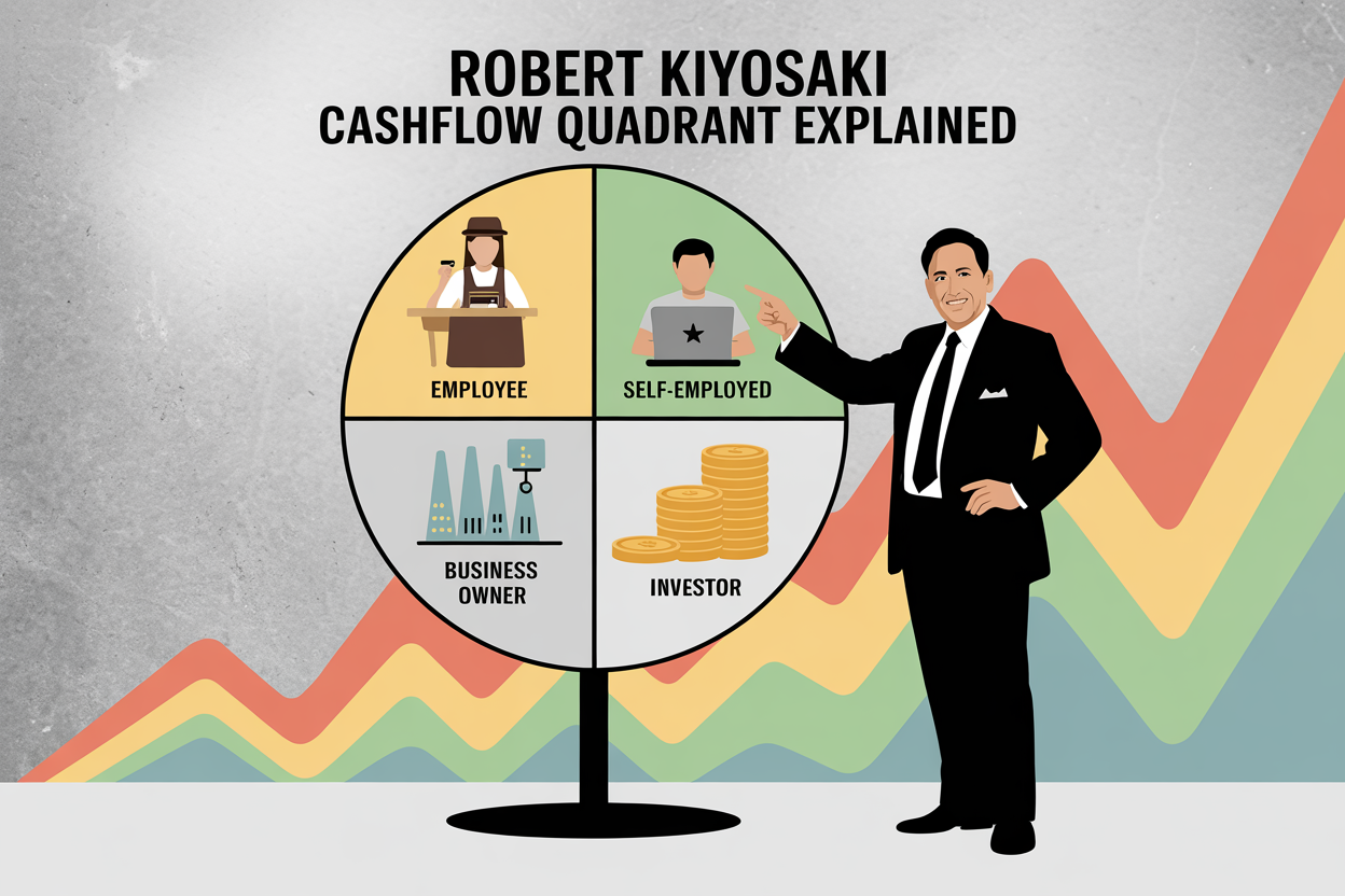 People Who Build Wealth Understand Robert Kiyosaki’s Cash-Flow Quadrant