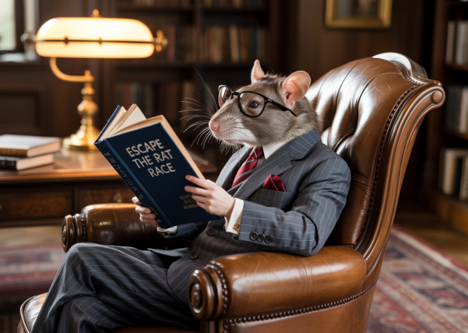 10 Books That Teach The Middle Class How To Escape The Rat Race