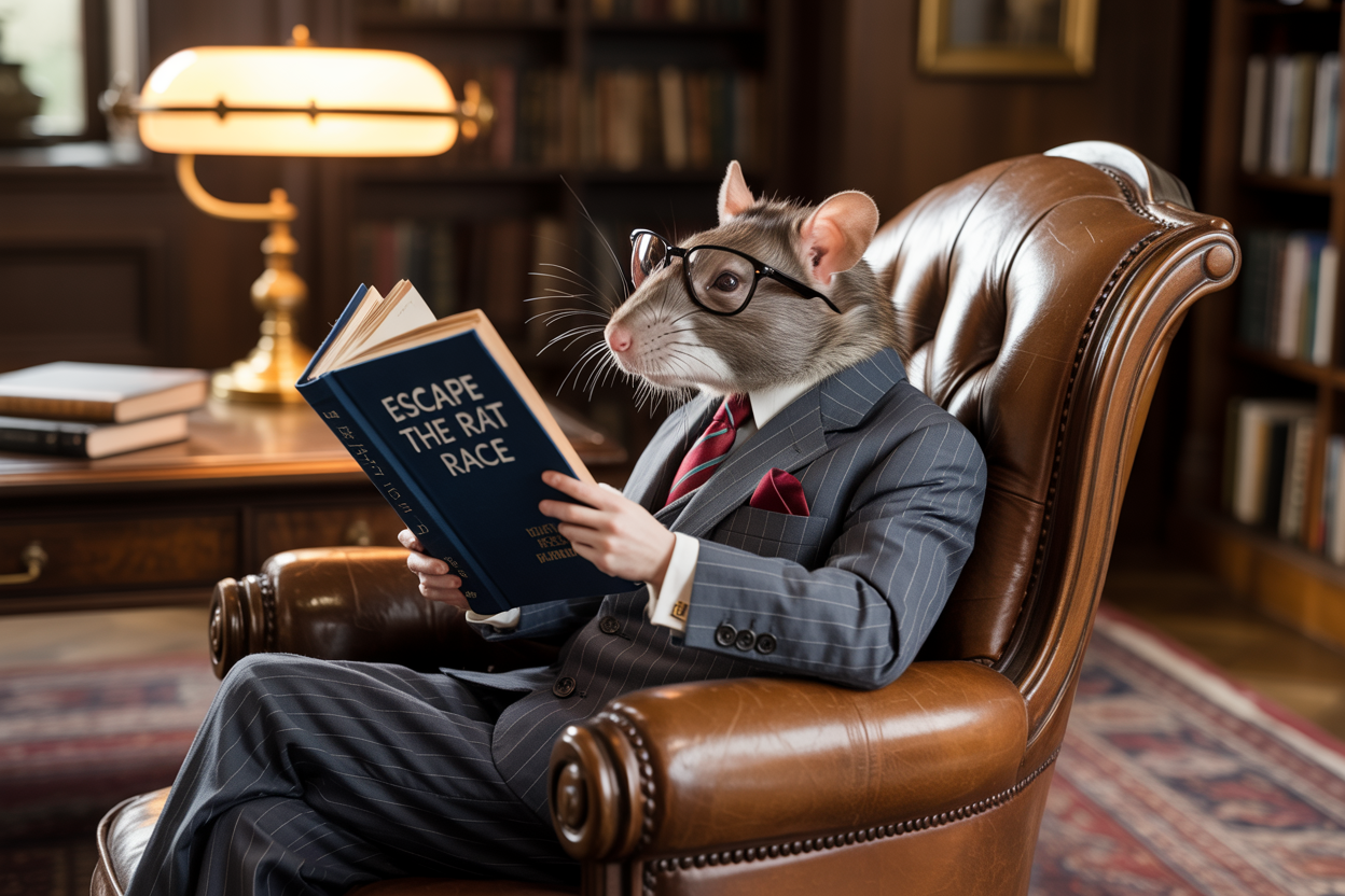 10 Books That Teach The Middle Class How To Escape The Rat Race