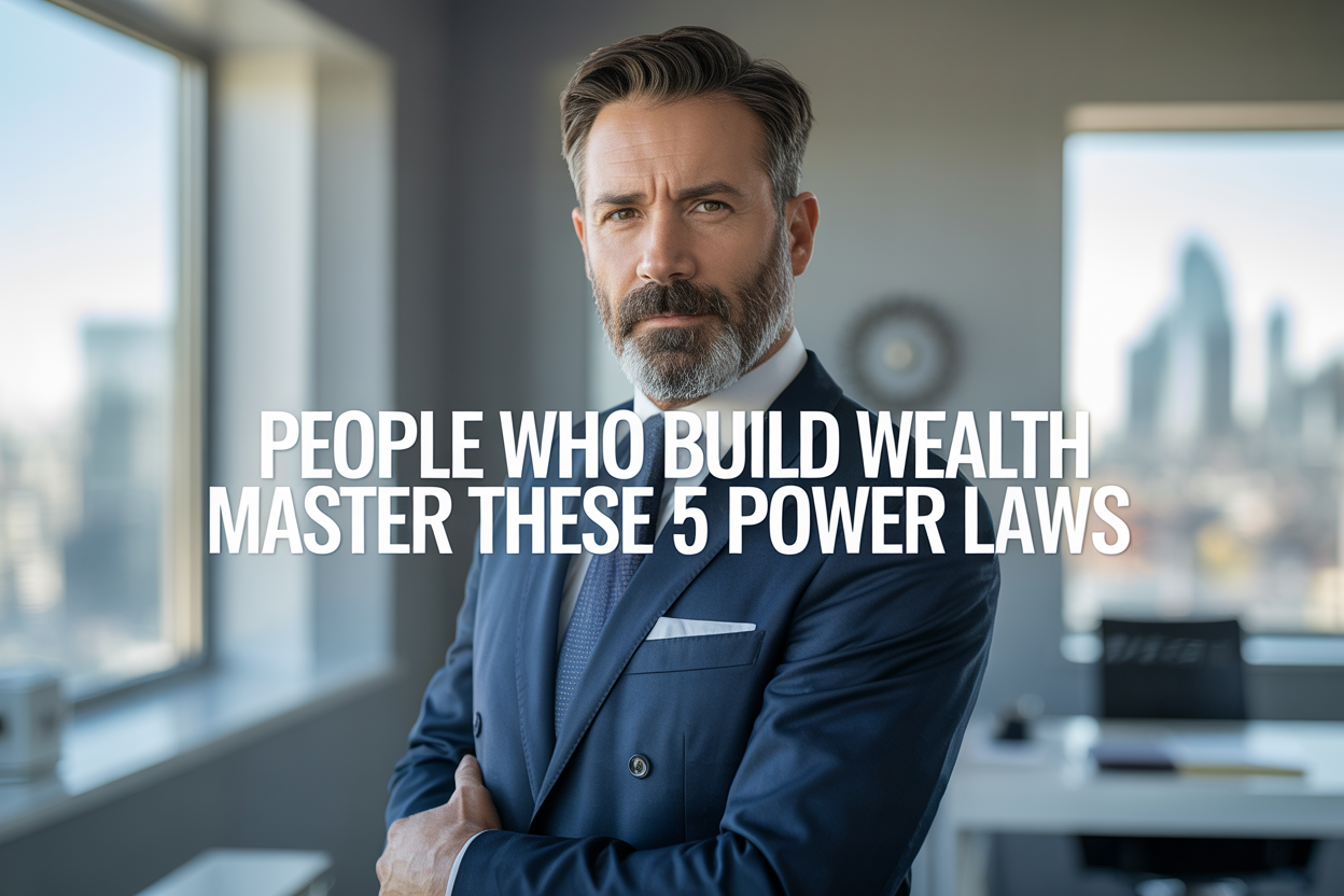 People Who Build Wealth Master These 5 Power Laws