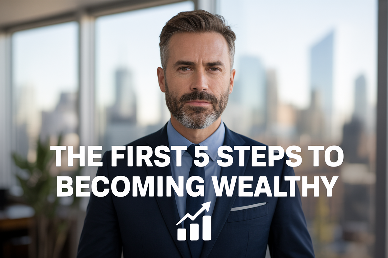 The First 5 Steps To Becoming Wealthy
