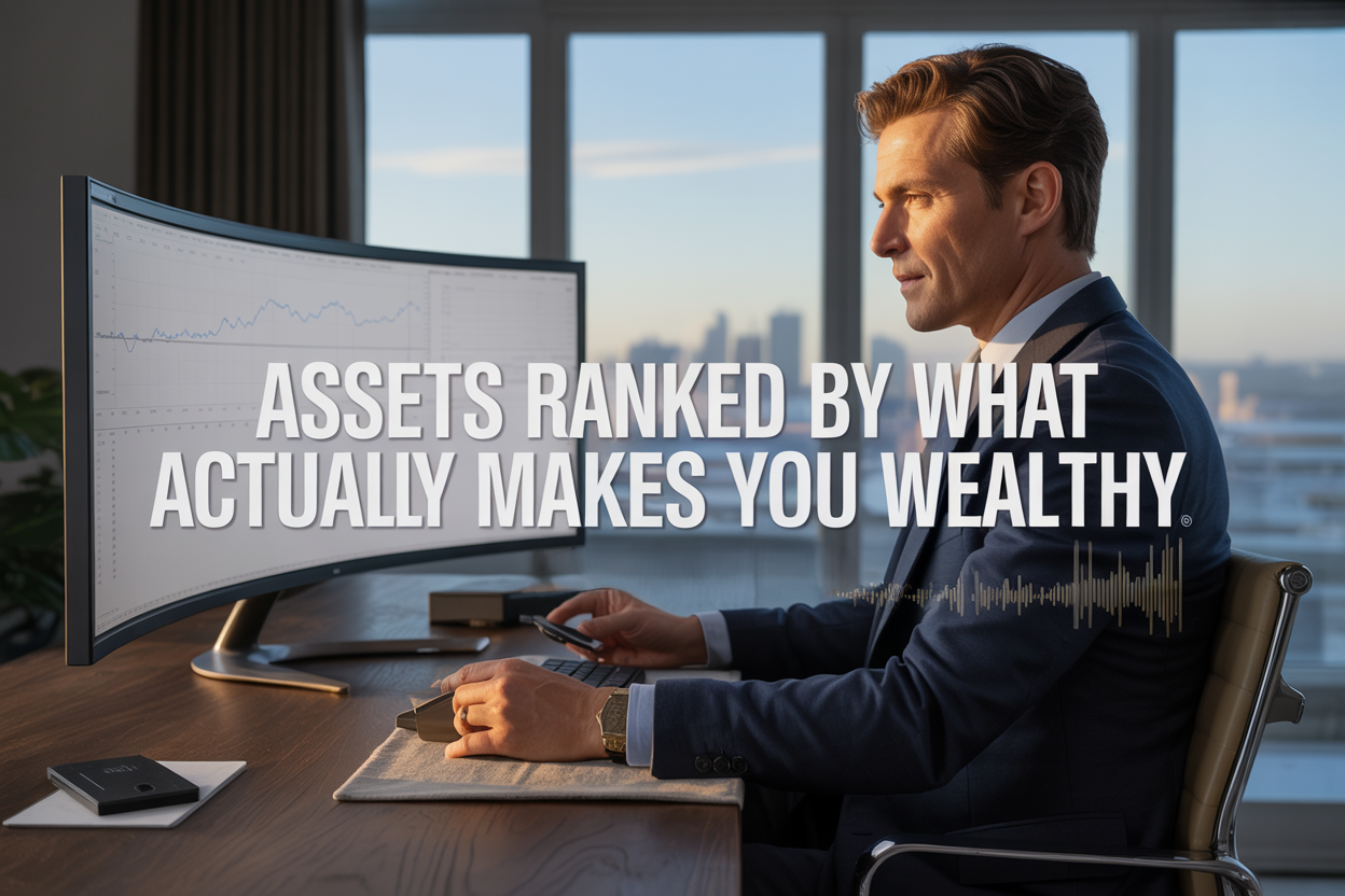 Assets Ranked by What Actually Makes You Wealthy
